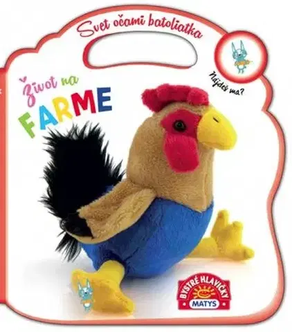 Leporelá, krabičky, puzzle knihy Svet očami batoliatka – Život na farme