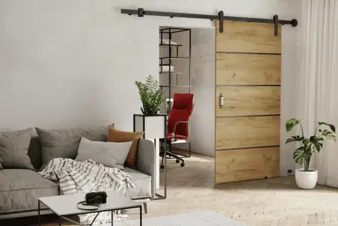 Posuvné dvere KIER Posuvné dvere LORNI PLUS | 70 cm Farba: Dub craft zlatý