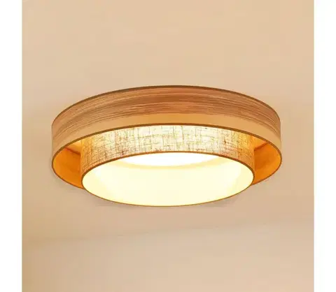 Svietidlá BRILAGI - LED Stropné svietidlo MONTANA BOHO LED/26W/230V pr. 60 cm hnedá 608480