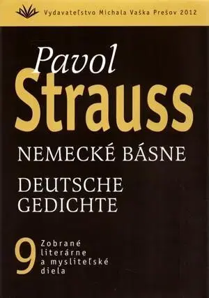 Poézia Nemecké básne - Pavol Strauss