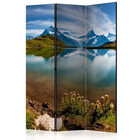 Paravány Paraván Lake with mountain reflection Switzerland Dekorhome