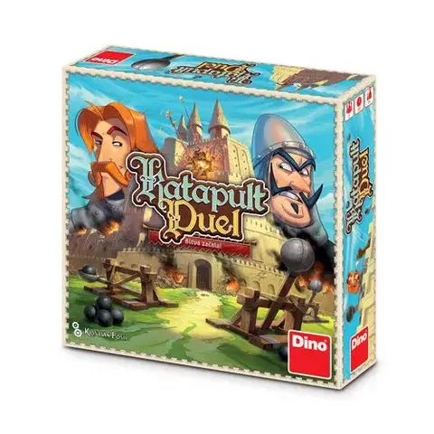 Párty hry Dino Toys KATAPULT DUEL Rodinná hra