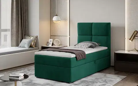 Postele LIVIA 03 boxspringova postel Monolith 37