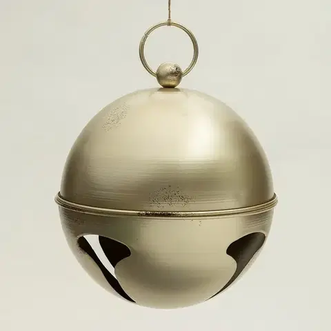 Vianočné dekorácie Závesná dekorácia Golden Bell I 24x27 cm