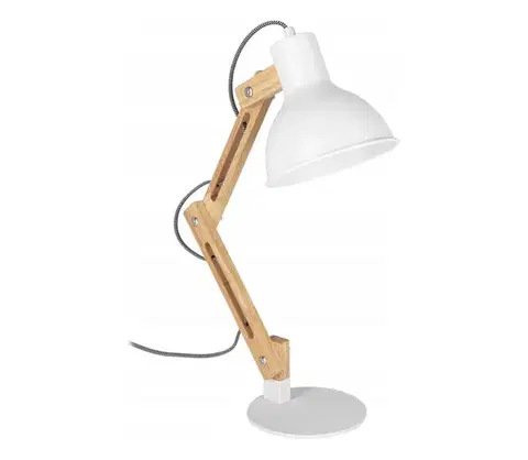 Lampy SmartLED Stolová lampa 1xE27/40W/230V biela 7884