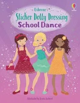 Pre dievčatá Sticker Dolly Dressing School Dance - Fiona Watt,Jessica Secheret