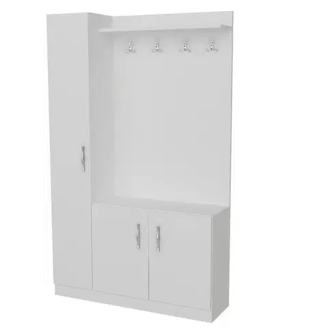 Nemý sluha Predsieňová zostava Naturel White