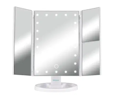 Kúpeľňové zrkadlá Beper - Kozmetické zrkadlo s LED podsvietením 4xAAA/5V BEP-P302VIS050