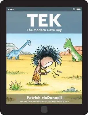 V cudzom jazyku Tek - The Modern Cave Boy - Patrick McDonnell