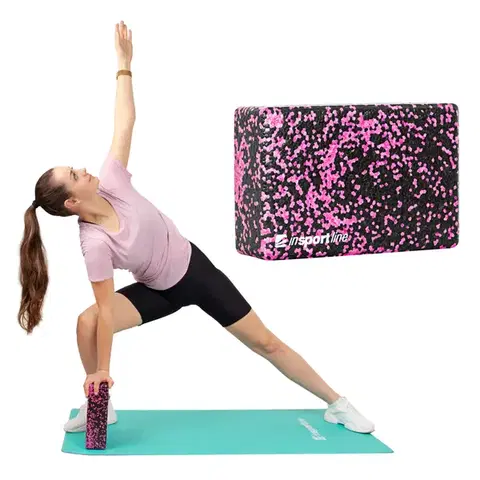 Bloky na jógu Joga blok inSPORTline Pinkdot
