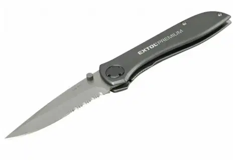 Nože EXTOL PREMIUM Nôž zatvárací s poistkou, 205/116mm