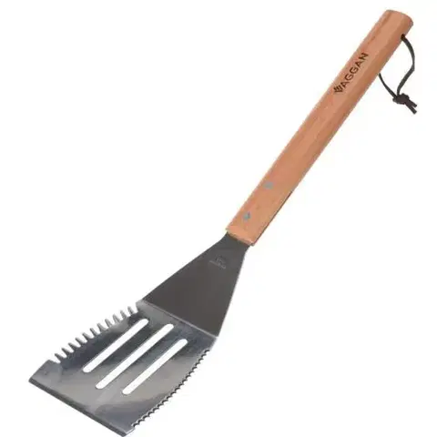 Grilovacie náradie MAKRO - Grilovacia obracačka 40cm nerez/drevo