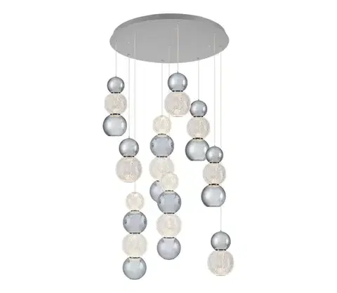 Svietidlá  LED luster na lankovom vedení CREMONA LED/51W/230V 3000K matný chróm 414LRC1399