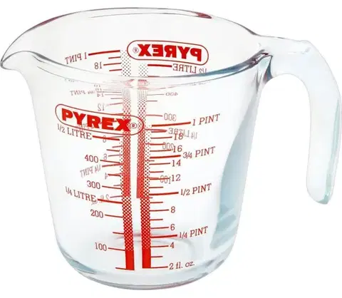 Kuchynské potreby UTC Sklenená odmerka PYREX 0,5 l 263B000/8046
