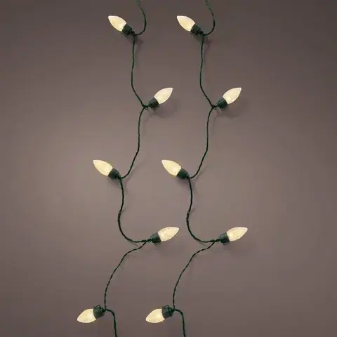 Vybavenie a dekorácie bytu Vianočné svetielka LED VINTAGE 50L 495651 WW ZEW GREEN