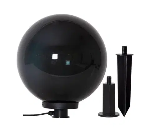 Záhradné lampy Eglo 900203 - Vonkajšia lampa MONTEROLLO SMOKE 1xE27/40W/230V pr. 40 cm IP44 900203