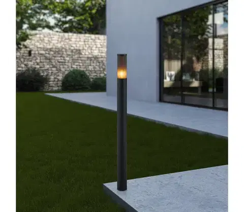 Záhradné lampy Eglo 901035 - Vonkajšia lampa SALLE 1xE27/15W/230V 110 cm IP54 901035