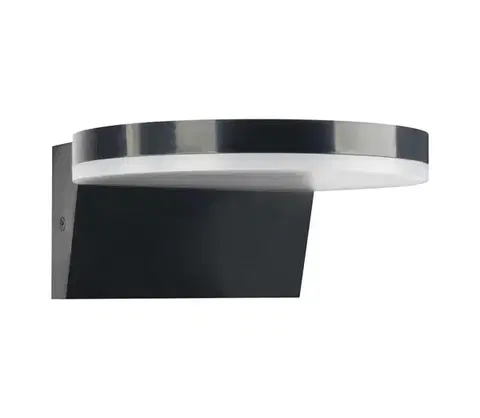 Svietidlá  LED Vonkajšie nástenné svietidlo TESA LED/10W/230V IP54 čierna 324023