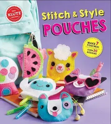 V cudzom jazyku Stitch & Style Pouches Arts and Craft Kit - Eva Steele-Staccio