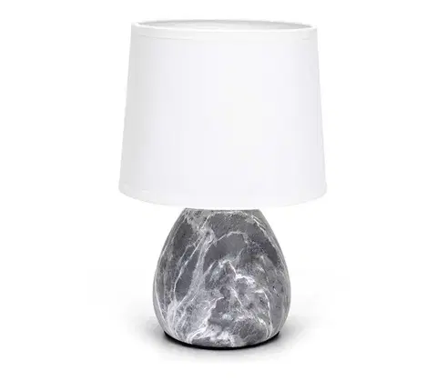 Lampy  B.V.  - Stolná lampa 1xE14/40W/230V šedá B10311LB6