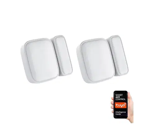 LED osvetlenie  NEO 07511L - SADA 2x Magnetické čidlo na okná a dvere SMART Zigbee Tuya 07511L