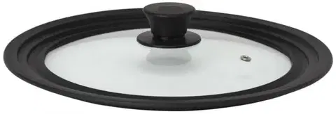 Pokrievky Kinekus Pokrievka univerzálna silikón + sklo, priemer 24/26/28cm