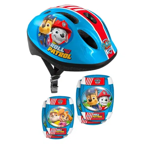Chrániče na in-line Paw Patrol súprava prilba + chrániče pre deti