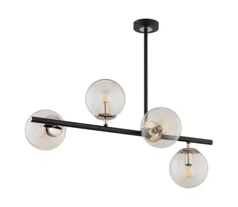 Svietidlá  Luster na tyči LURO 4xE14/40W/230V 63031