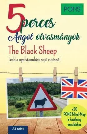 Jazykové učebnice - ostatné PONS 5 perces angol olvasmányok The Black Sheep - Dominic Butler