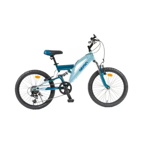 Bicykle Detský celoodpružený bicykel Olpran Vipera 20" • 120-135 cm modrá - 11" (120-135 cm)