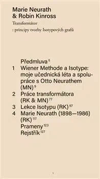 Grafika, dizajn www stránok Transformátor: principy tvorby Isotypových grafů - Robin Kinross