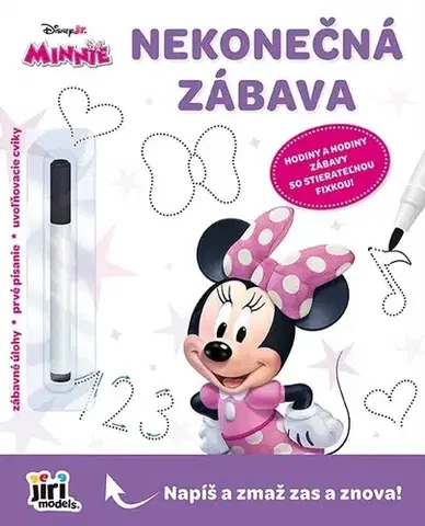 Príprava do školy, pracovné zošity Nekonečná zábava - Minnie