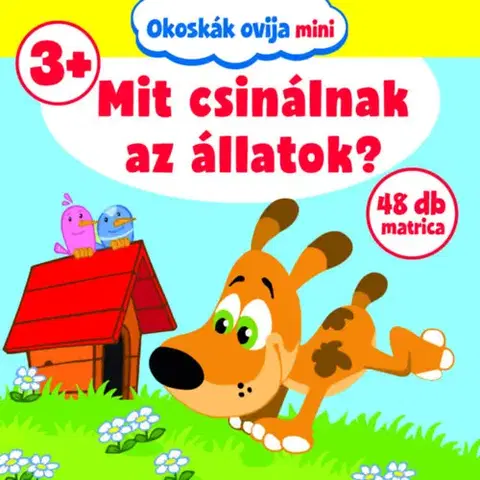 Nalepovačky, vystrihovačky, skladačky Okoskák Ovija mini: Mit csinálnak az állatok?