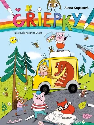 Básničky a hádanky pre deti Čriepky - Alena Kopasová,Katarína Gasko