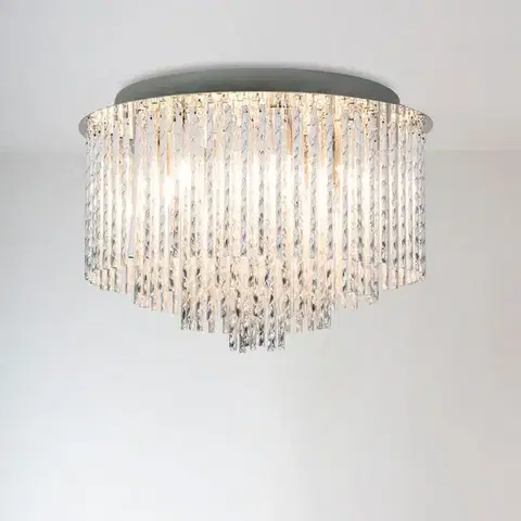 Moderné lampy do obývačky Luster 19162M chróm G9 LW4
