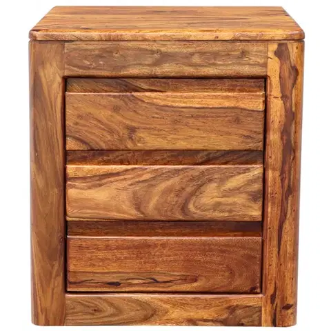 Spálňa Nočný stolík 45x60x40 Tina z indického masívu palisander