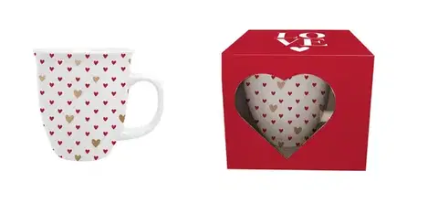 Hrnčeky, šálky, podšálky DUO - Hrnček 650ml HEARTS 3