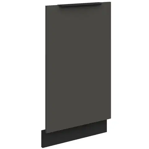 Dvierka a čelá zásuviek pre kuchynske skrinky Dvierka na umývačku Zm Aria-Gr/Bl Anti Fingerprint 713x446