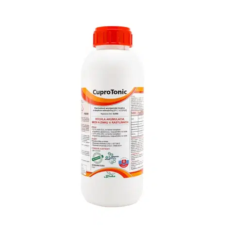 Pestovanie rastlín Bioka CuproTonic - Meďnaté listové hnojivo Objem: 0,5 l