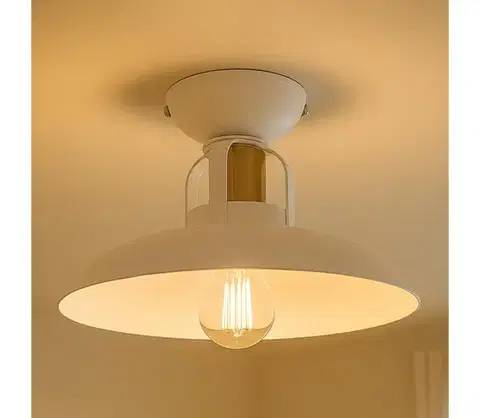 Svietidlá BRILAGI - LED Prisadený luster FLAMENGO 1xE27/60W/230V biela BG72368