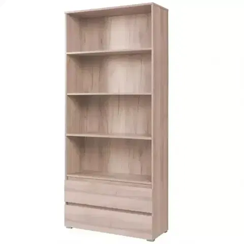 Vitríny a regály do obývačky Regál Cosmo C03 dub sonoma
