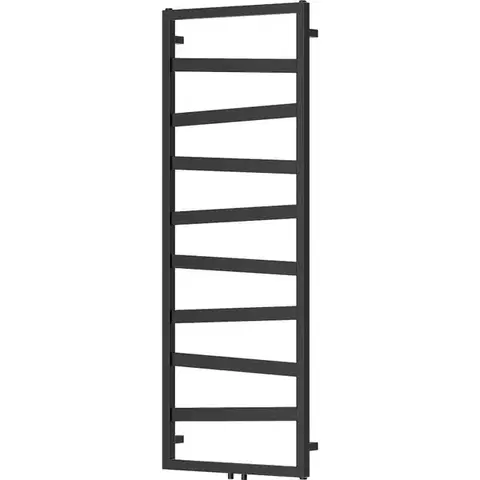 Radiátory do kúpeľne MEXEN - Zoom vykurovací rebrík/radiátor dekoratívny 1430 x 530 mm, 477 W, čierna W130-1430-530-00-70