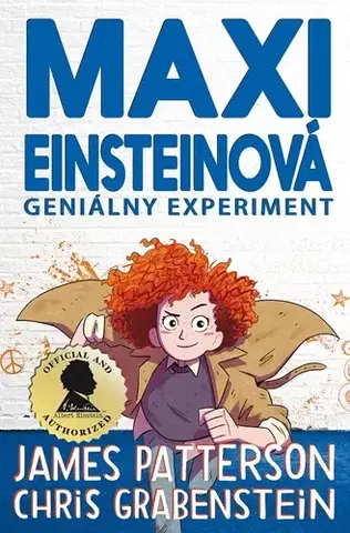 Dobrodružstvo, napätie, western Maxi Einsteinová 1: Geniálny experiment - Chris Grabenstein,James Patterson,Michaela Hajduková