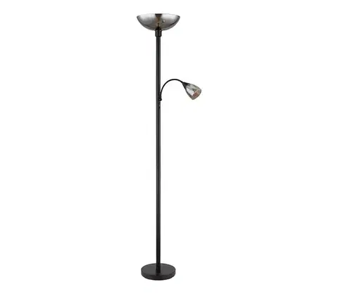 Lampy Globo 58903 - Stojacia lampa BLADE 1xE27/60W/230V + 1xE14/40W 58903
