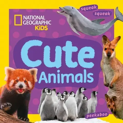 Leporelá, krabičky, puzzle knihy Cute Animals - Geographic Kids