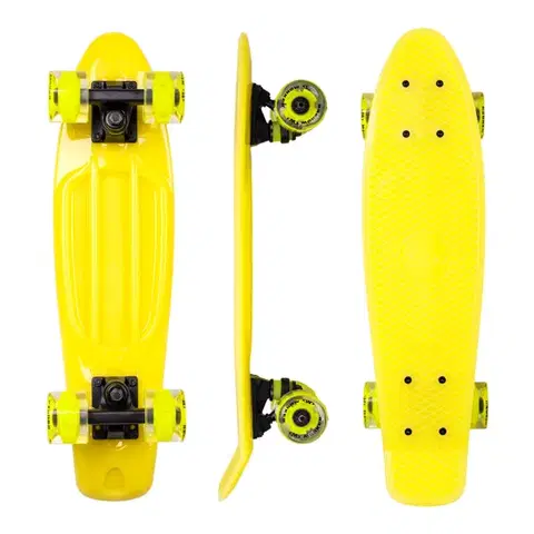 Skateboard dosky Penny board WORKER Aspy C3 22" so svietiacimi kolieskami