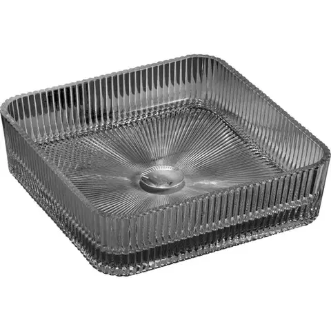 Umývadlá MEXEN - Nira sklenené umývadlo na dosku 39 x 39, čierna 24203970