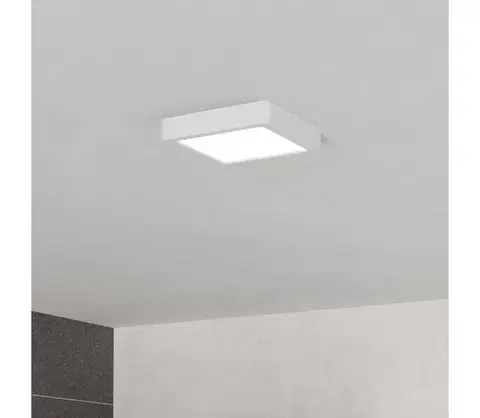 Svietidlá Eglo 901335 - LED Kúpeľňové stropné svietidlo FUEVA LED/7W/230V 15x15 cm IP44 biele 901335