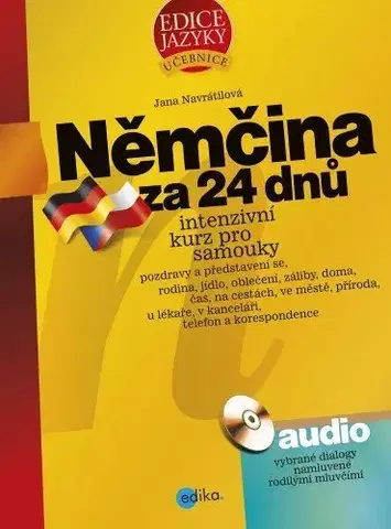 Učebnice a príručky Němčina za 24 dnů - Jana Navrátilová