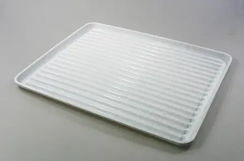 Odkvapkávače ALFA PLASTIK - Odkvapkávač na riad granit- biely 50x40cm